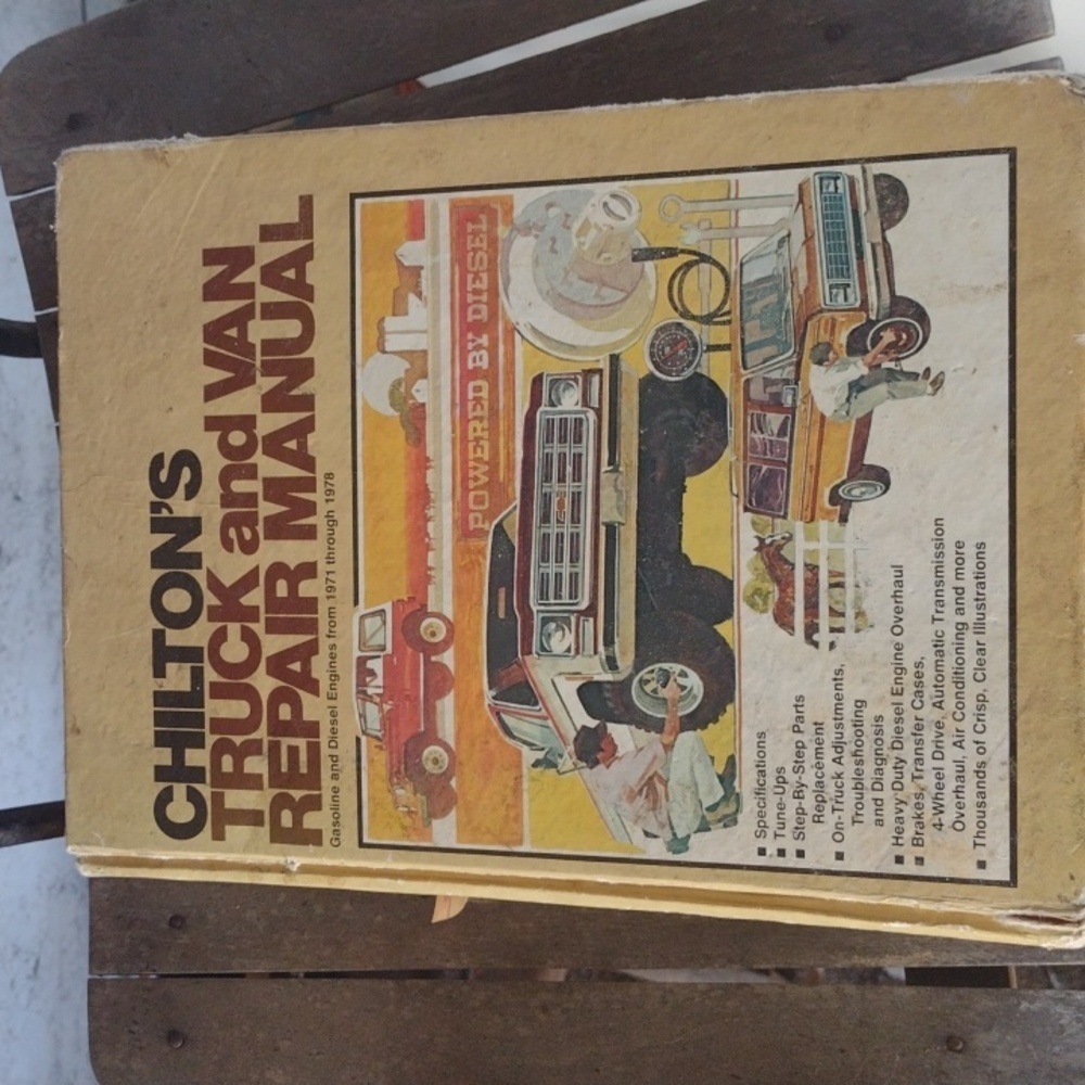 Chilton's Truck and Van Repair Manual '71-'78